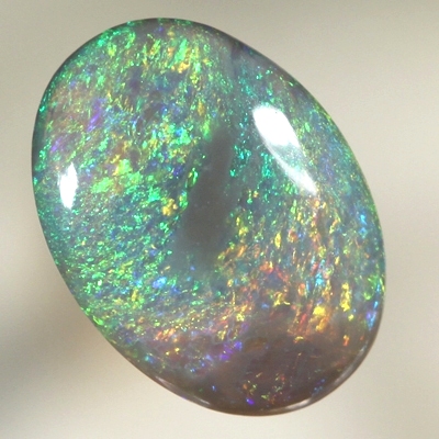 SOLID SEMI BLACK OPAL Bright sparkling Pinfire pattern